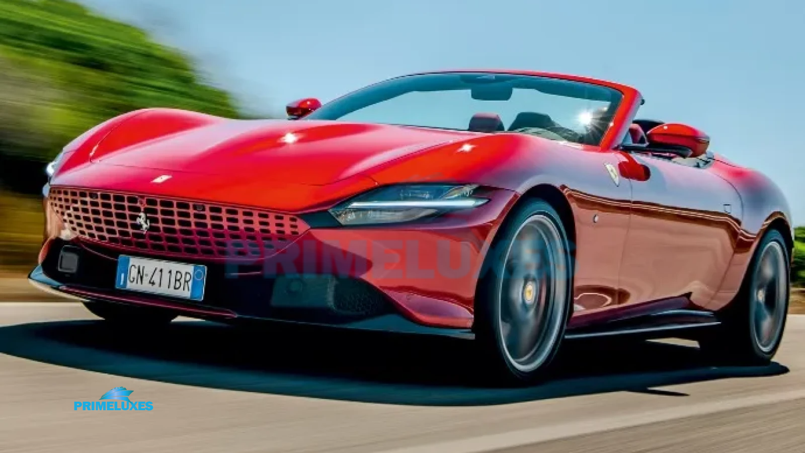 Rental Ferrari Roma Spider