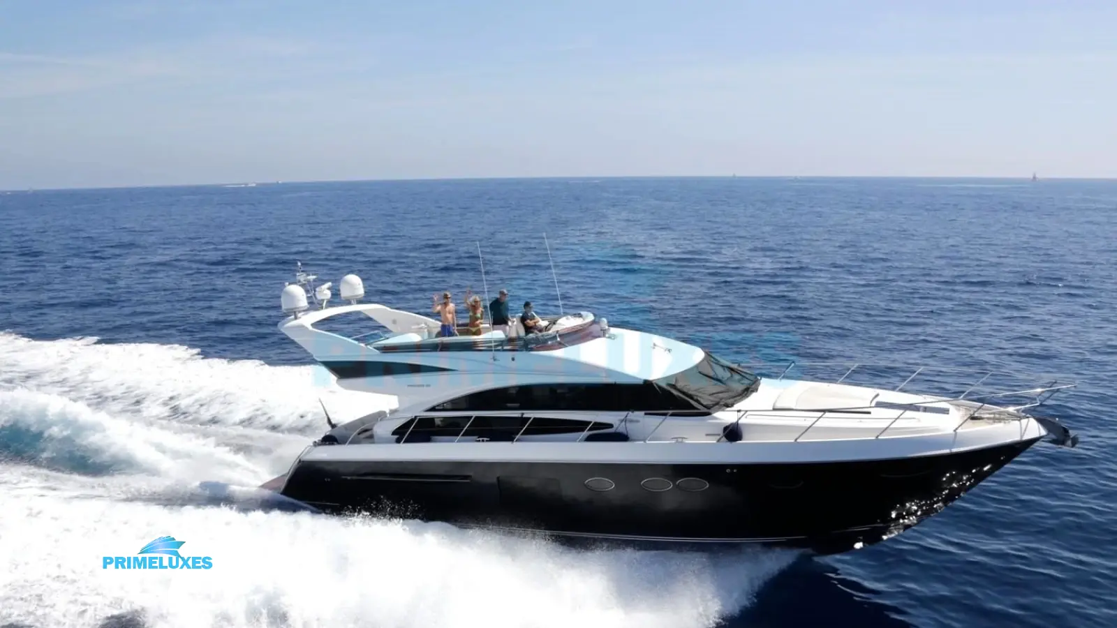 PRINCESS V64 boat rental on the French Riviera with skipper
