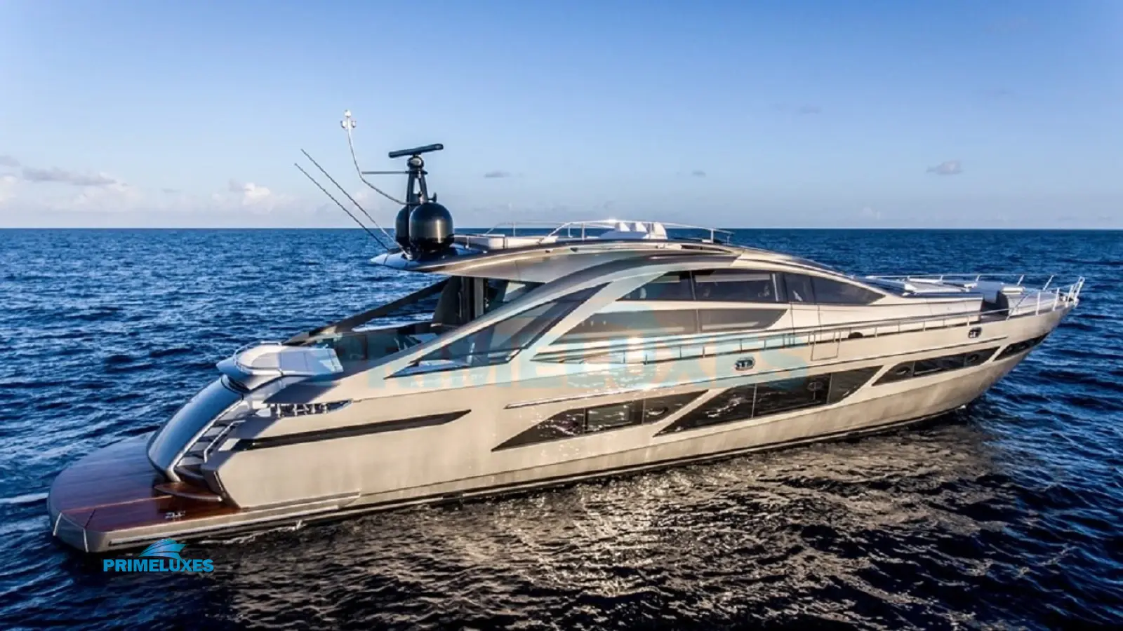 JUST 4 Pershing 9X Yacht Charter Show More